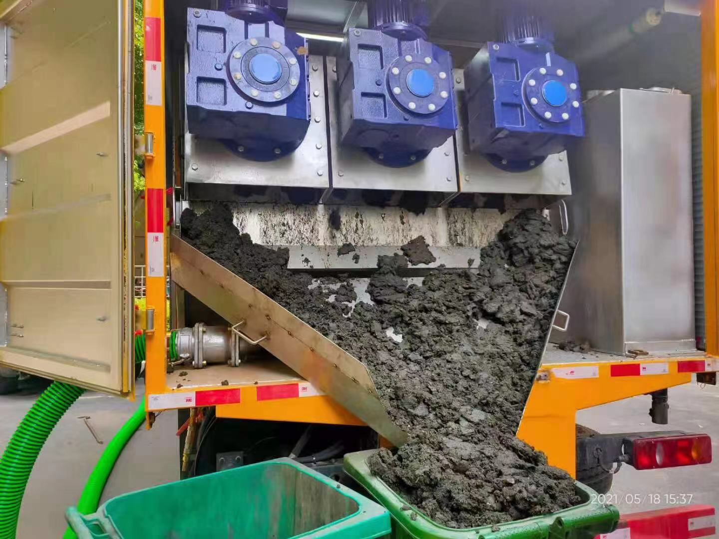 博罗化粪池清掏城市维护站-泥浆净化干湿分离处理